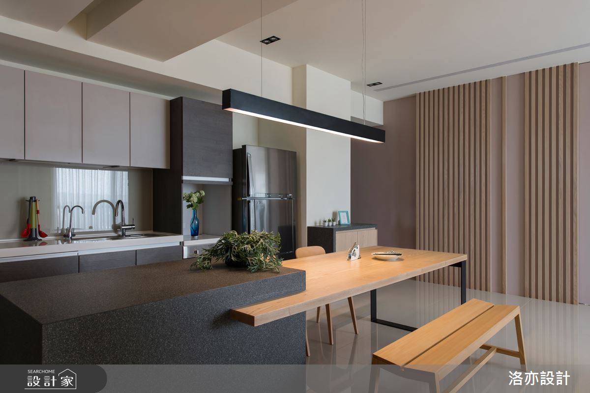 35坪新成屋(5年以下)＿北歐風餐廳案例圖片＿洛亦設計 luò yì Interior Design＿洛亦_03之7