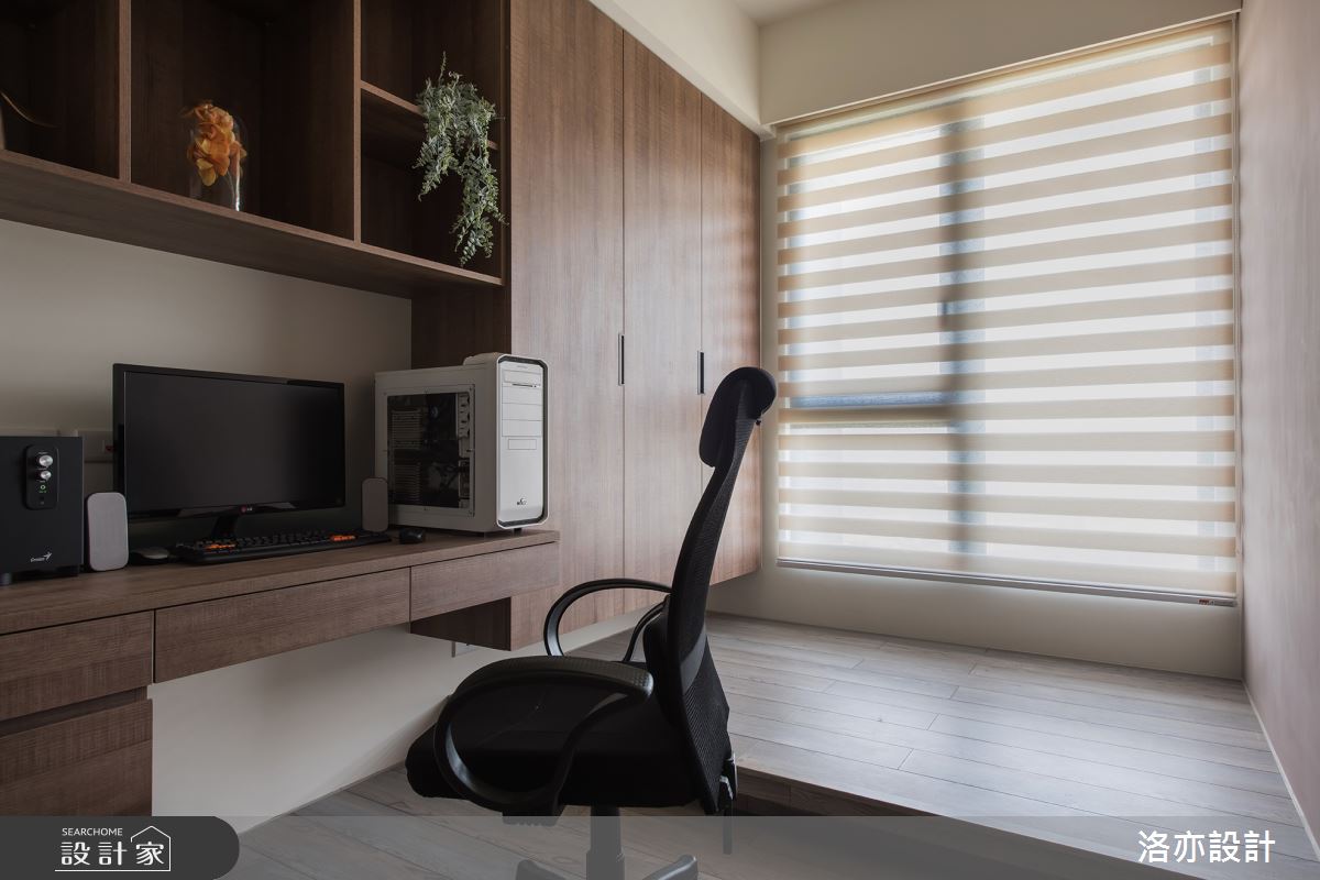 35坪新成屋(5年以下)＿北歐風書房案例圖片＿洛亦設計 luò yì Interior Design＿洛亦_03之10