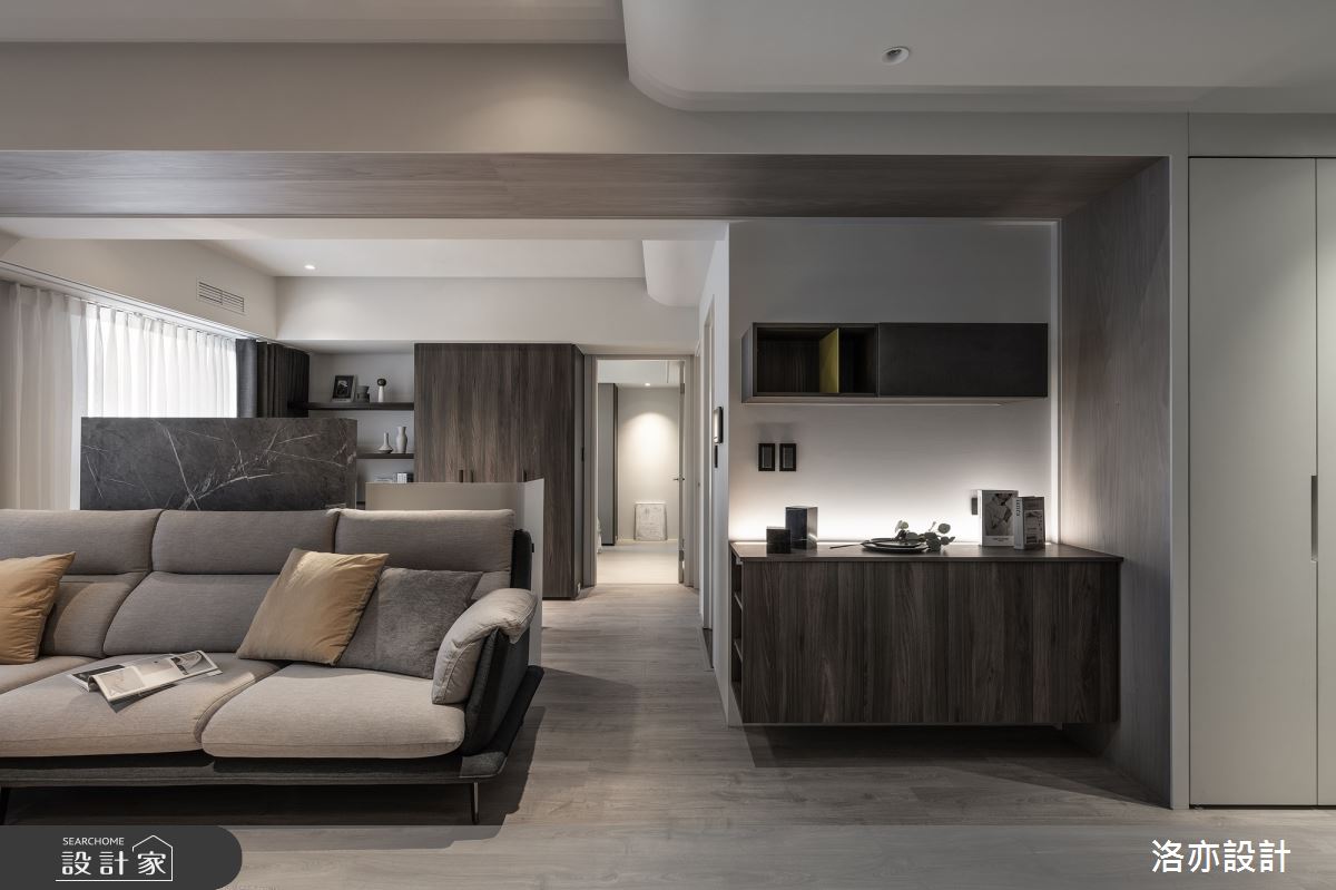 23坪新成屋(5年以下)＿簡約風客廳案例圖片＿洛亦設計 luò yì Interior Design＿洛亦_05之7