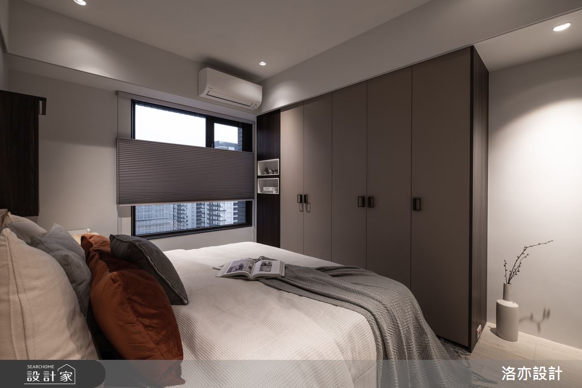 23坪新成屋(5年以下)＿簡約風臥室案例圖片＿洛亦設計 luò yì Interior Design＿洛亦_05之13
