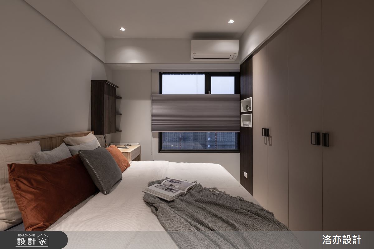 23坪新成屋(5年以下)＿簡約風臥室案例圖片＿洛亦設計 luò yì Interior Design＿洛亦_05之14