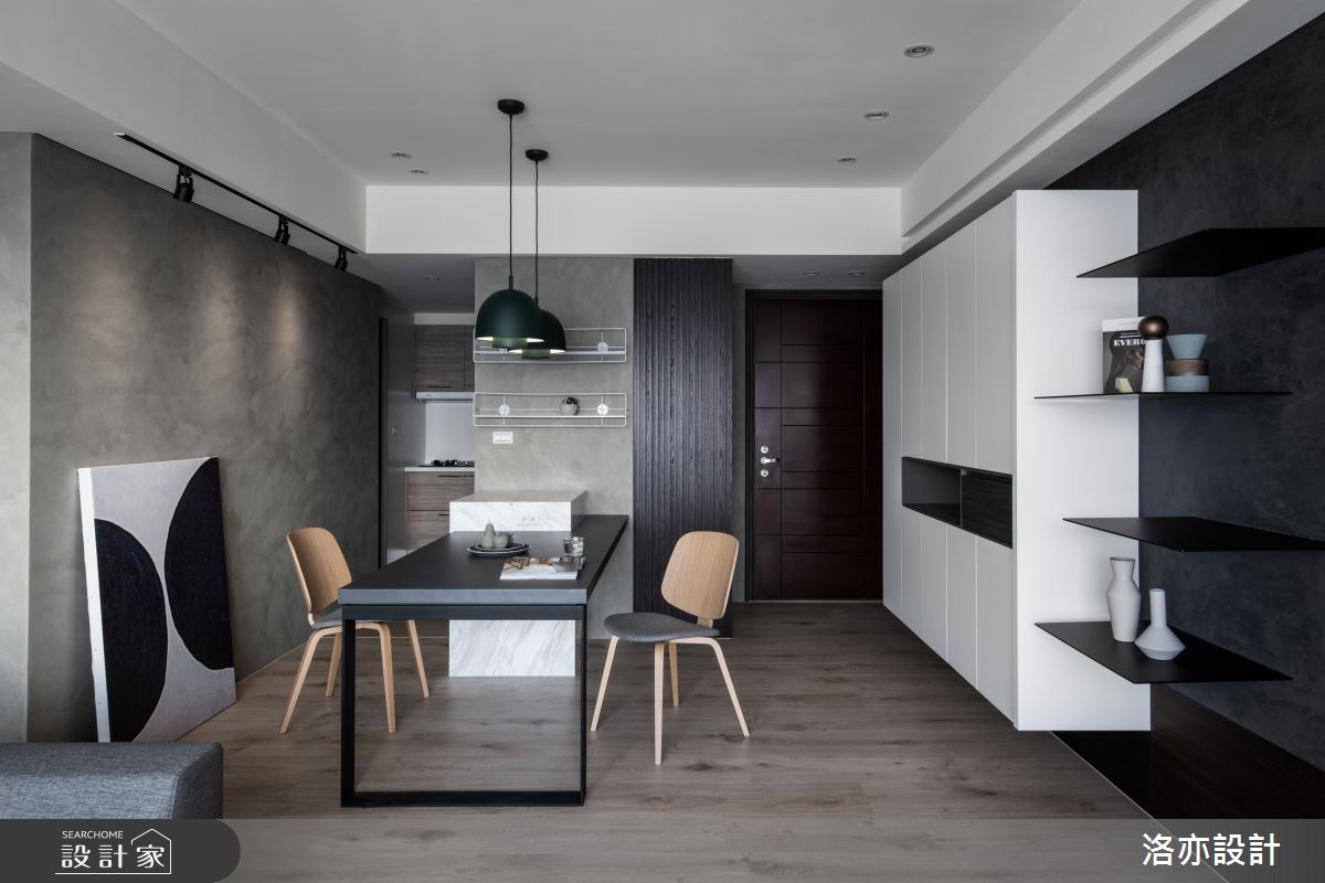 35坪新成屋(5年以下)＿混搭風餐廳案例圖片＿洛亦設計 luò yì Interior Design＿洛亦_06之5