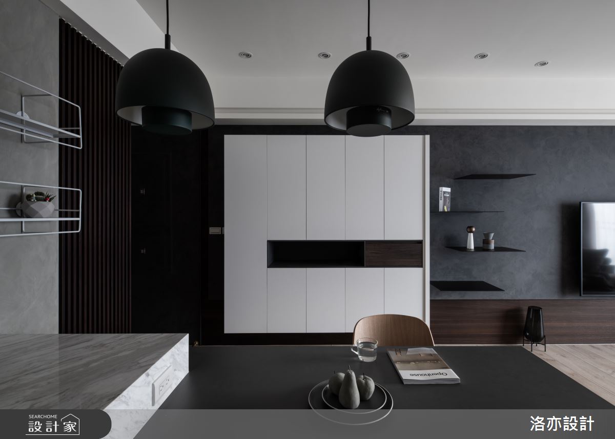 35坪新成屋(5年以下)＿混搭風玄關案例圖片＿洛亦設計 luò yì Interior Design＿洛亦_06之7