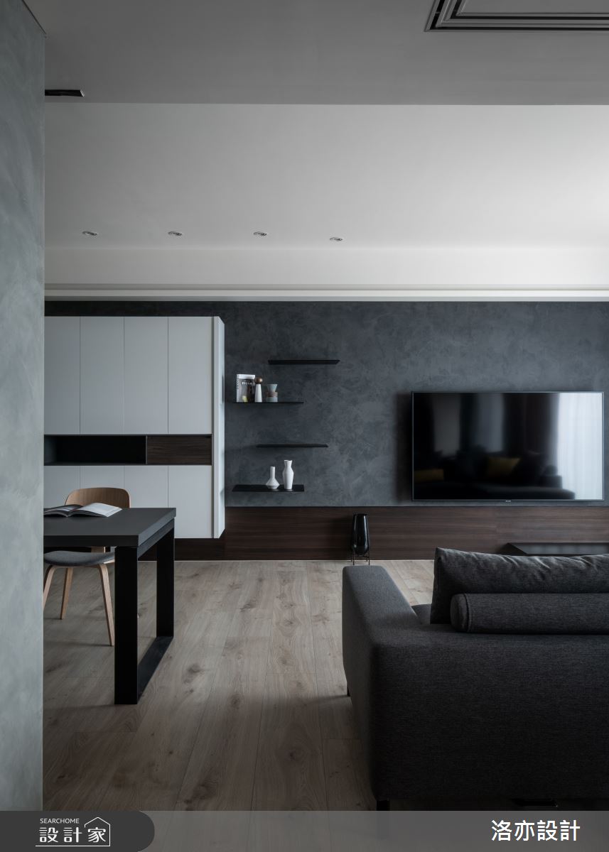 35坪新成屋(5年以下)＿混搭風客廳案例圖片＿洛亦設計 luò yì Interior Design＿洛亦_06之9