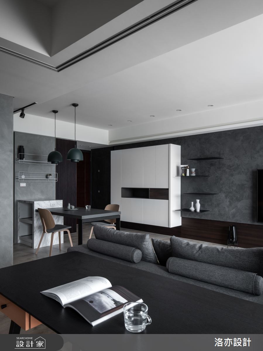 35坪新成屋(5年以下)＿混搭風客廳餐廳案例圖片＿洛亦設計 luò yì Interior Design＿洛亦_06之10