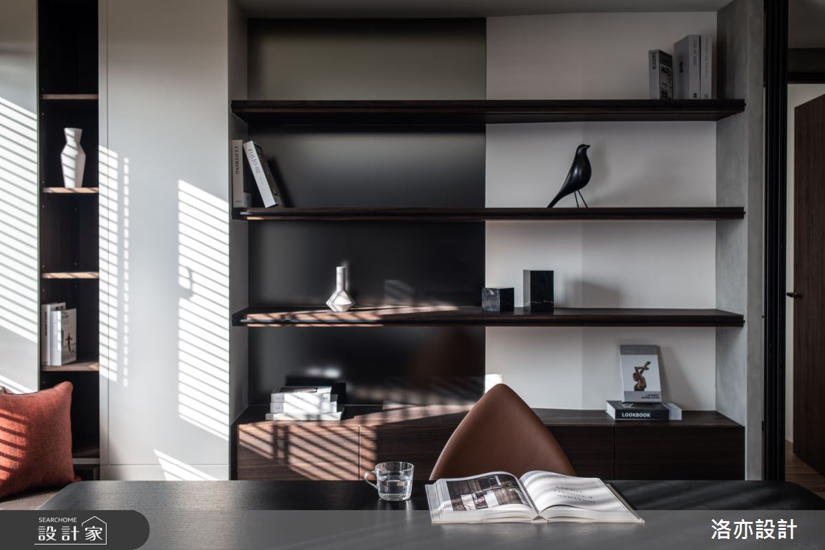 35坪新成屋(5年以下)＿混搭風書房案例圖片＿洛亦設計 luò yì Interior Design＿洛亦_06之11