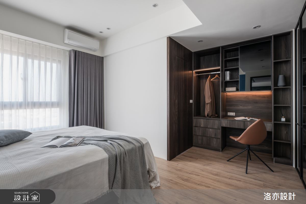 35坪新成屋(5年以下)＿混搭風臥室案例圖片＿洛亦設計 luò yì Interior Design＿洛亦_06之16