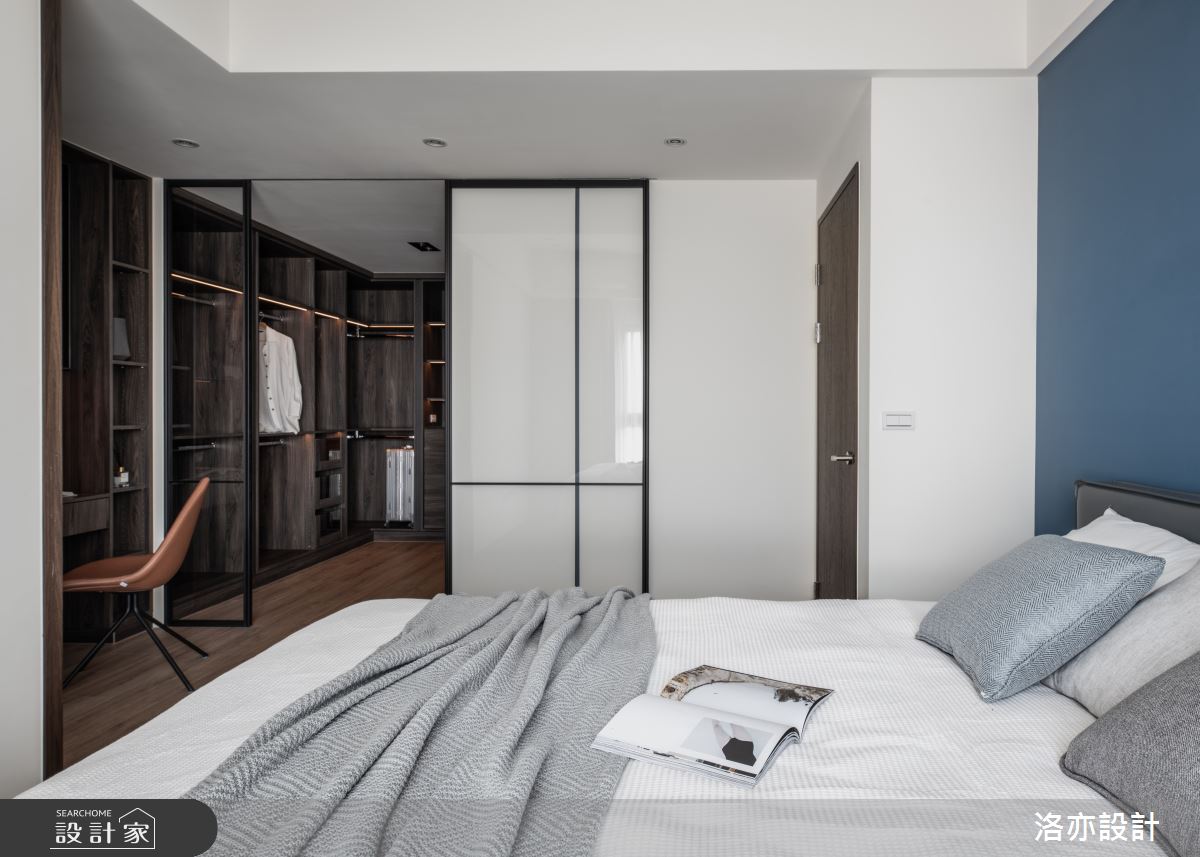 35坪新成屋(5年以下)＿混搭風臥室更衣間案例圖片＿洛亦設計 luò yì Interior Design＿洛亦_06之15
