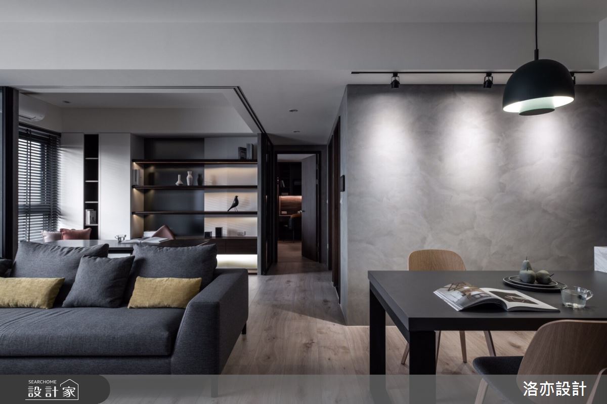 35坪新成屋(5年以下)＿混搭風客廳案例圖片＿洛亦設計 luò yì Interior Design＿洛亦_06之3