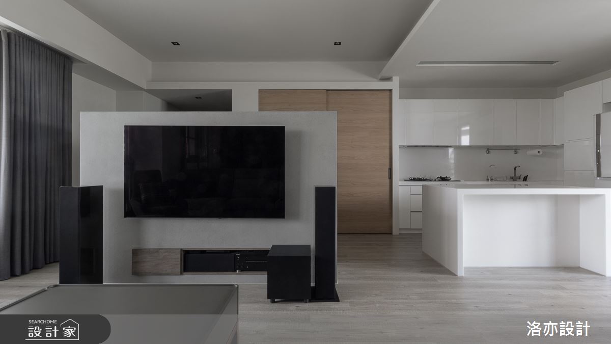 50坪新成屋(5年以下)＿北歐風客廳案例圖片＿洛亦設計 luò yì Interior Design＿洛亦_07之9