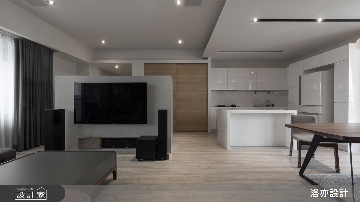 50坪新成屋(5年以下)＿北歐風客廳餐廳案例圖片＿洛亦設計 luò yì Interior Design＿洛亦_07之10