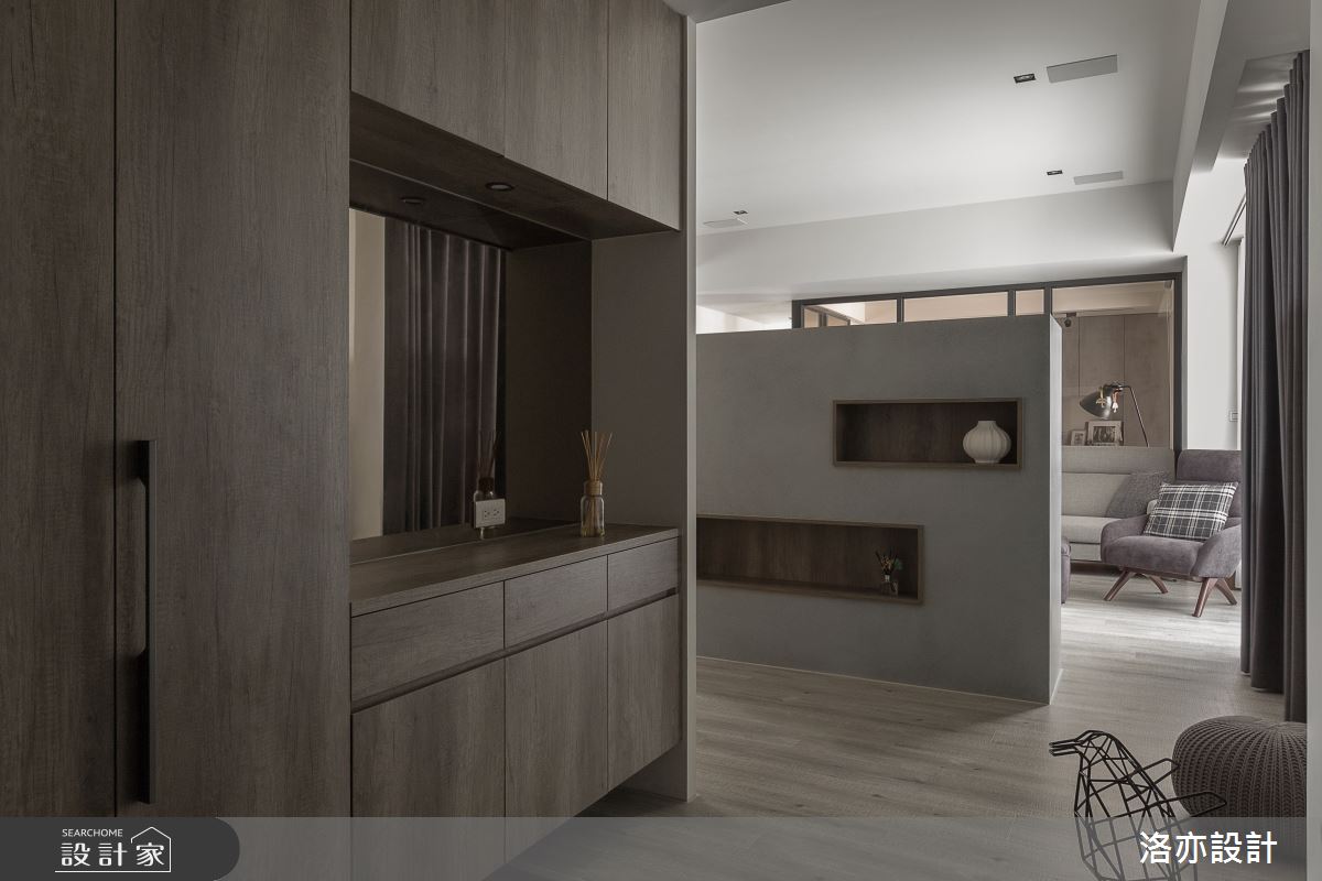 50坪新成屋(5年以下)＿北歐風玄關案例圖片＿洛亦設計 luò yì Interior Design＿洛亦_07之1