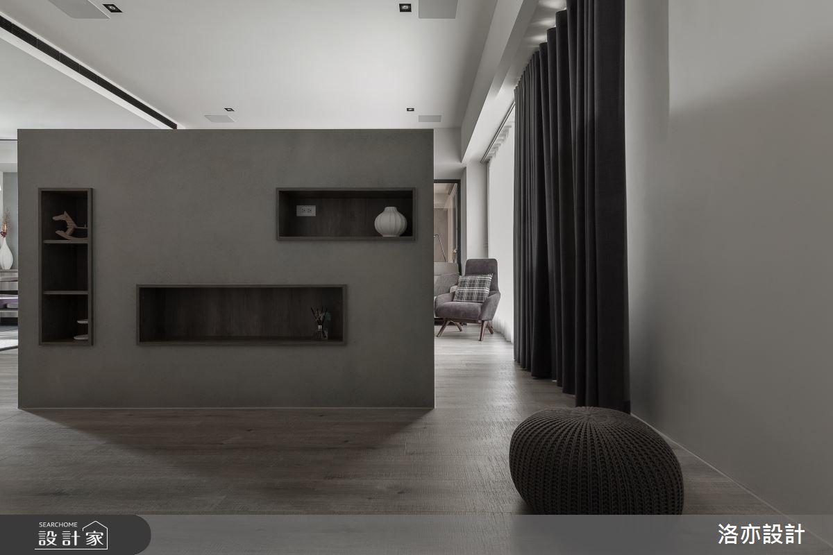 50坪新成屋(5年以下)＿北歐風客廳案例圖片＿洛亦設計 luò yì Interior Design＿洛亦_07之2