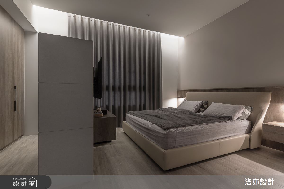 50坪新成屋(5年以下)＿北歐風臥室案例圖片＿洛亦設計 luò yì Interior Design＿洛亦_07之13