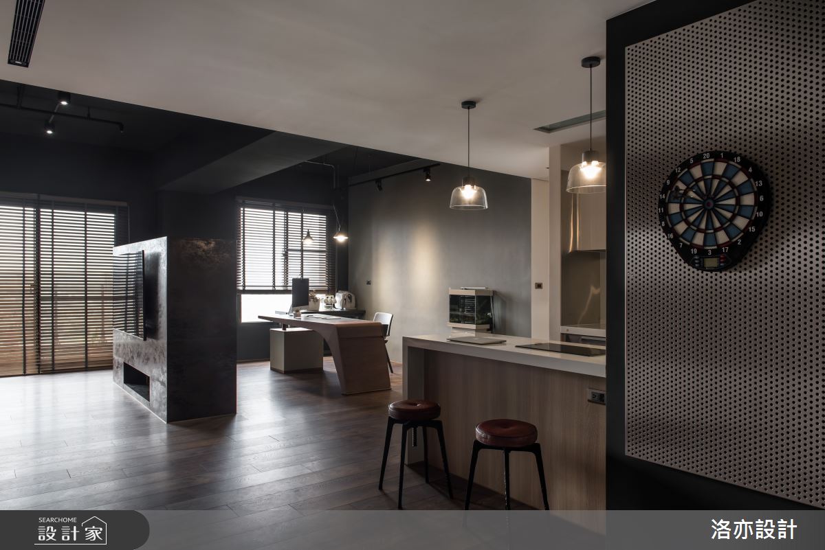 35坪新成屋(5年以下)＿工業風吧檯工作區案例圖片＿洛亦設計 luò yì Interior Design＿洛亦_08之6