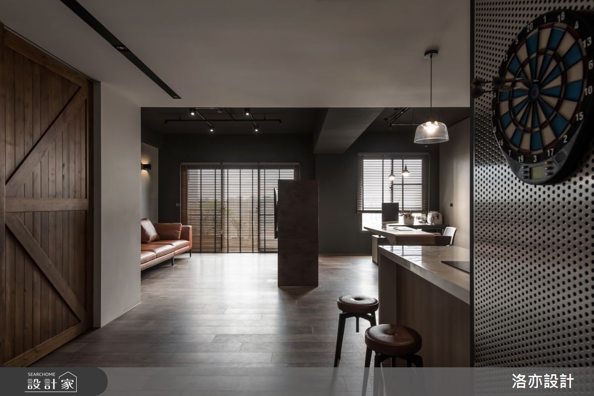 35坪新成屋(5年以下)＿工業風吧檯案例圖片＿洛亦設計 luò yì Interior Design＿洛亦_08之2