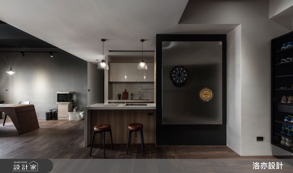 35坪新成屋(5年以下)＿工業風吧檯案例圖片＿洛亦設計 luò yì Interior Design＿洛亦_08之4