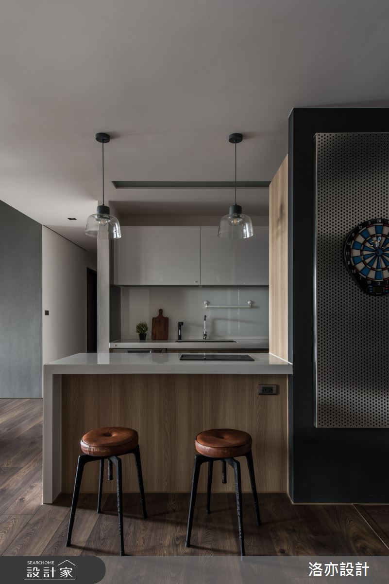35坪新成屋(5年以下)＿工業風吧檯案例圖片＿洛亦設計 luò yì Interior Design＿洛亦_08之8