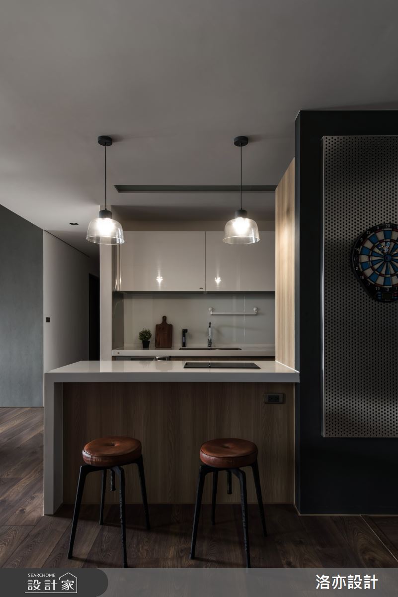 35坪新成屋(5年以下)＿工業風吧檯案例圖片＿洛亦設計 luò yì Interior Design＿洛亦_08之9