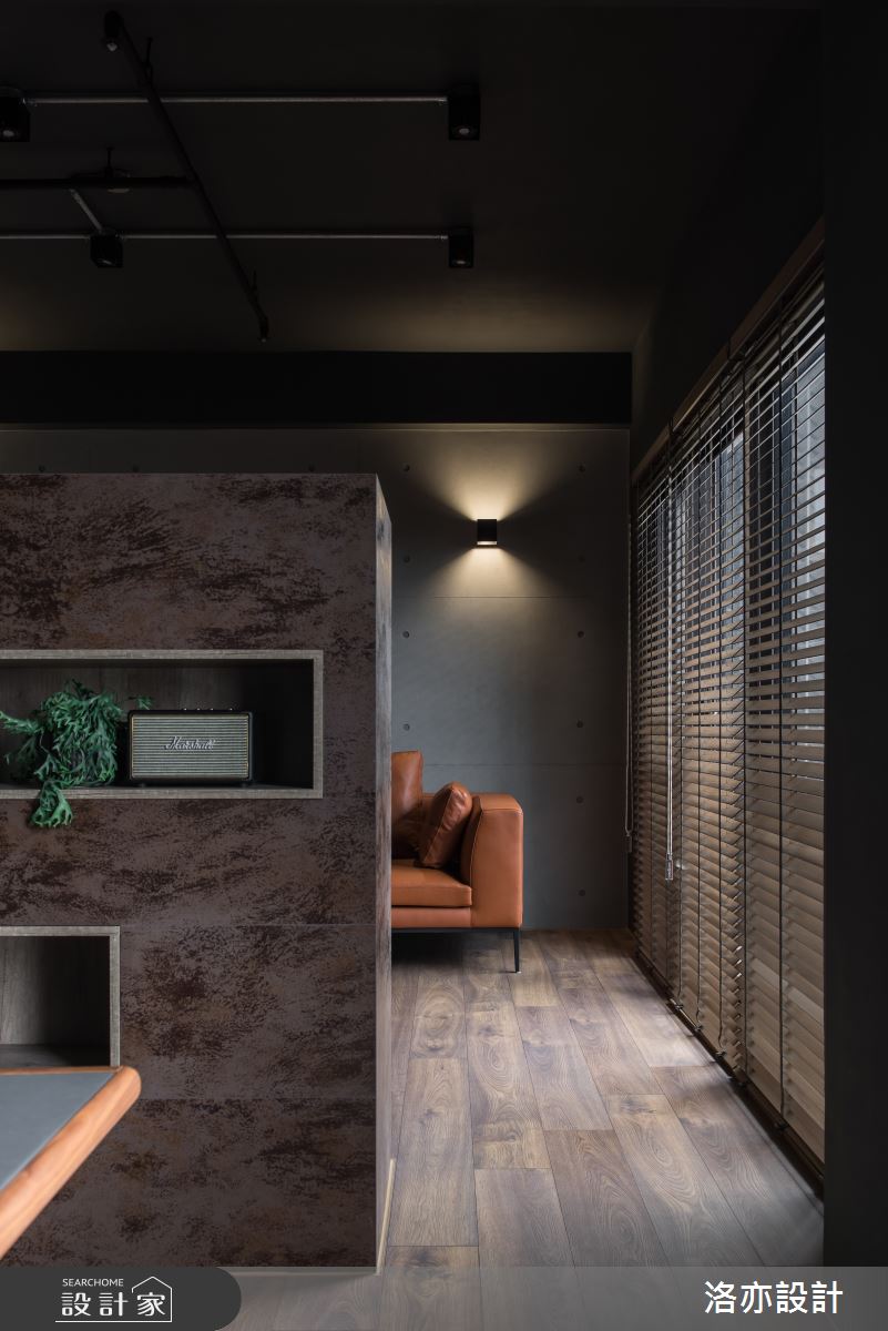 35坪新成屋(5年以下)＿工業風客廳案例圖片＿洛亦設計 luò yì Interior Design＿洛亦_08之18