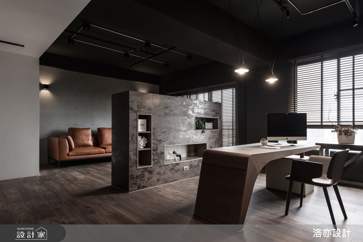 35坪新成屋(5年以下)＿工業風工作區案例圖片＿洛亦設計 luò yì Interior Design＿洛亦_08之20