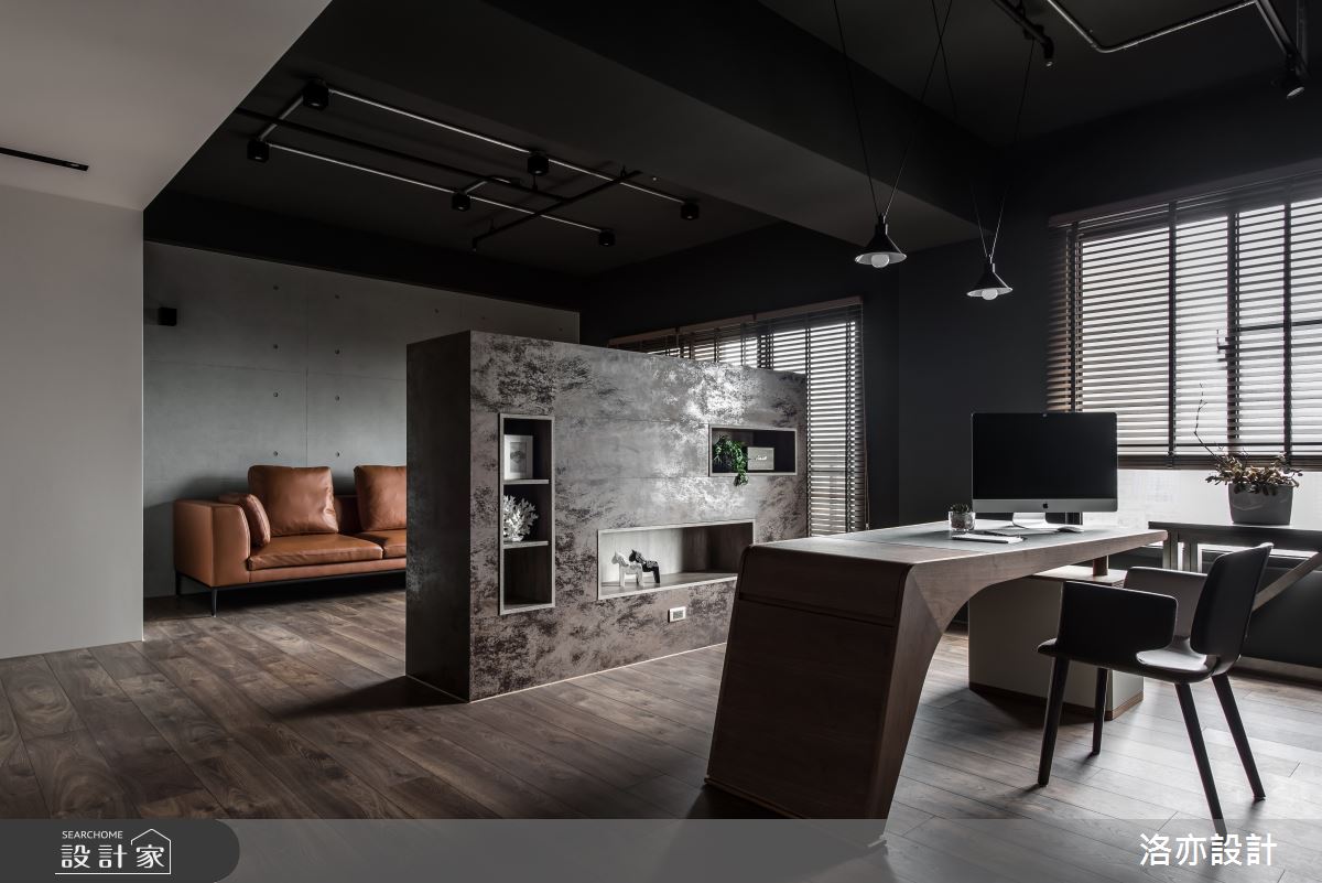 35坪新成屋(5年以下)＿工業風工作區案例圖片＿洛亦設計 luò yì Interior Design＿洛亦_08之19