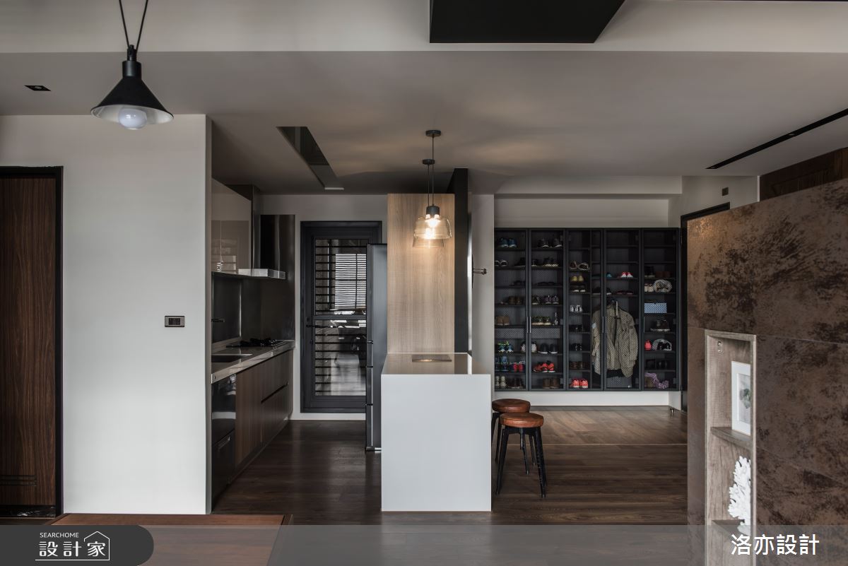 35坪新成屋(5年以下)＿工業風吧檯案例圖片＿洛亦設計 luò yì Interior Design＿洛亦_08之22