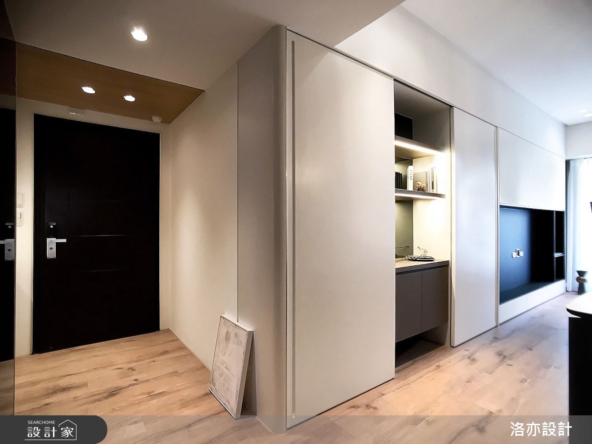 20坪新成屋(5年以下)＿簡約風玄關案例圖片＿洛亦設計 luò yì Interior Design＿洛亦_09之2