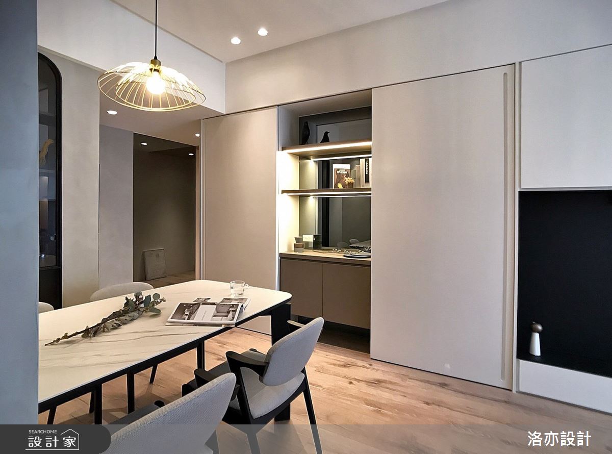 20坪新成屋(5年以下)＿簡約風餐廳案例圖片＿洛亦設計 luò yì Interior Design＿洛亦_09之5