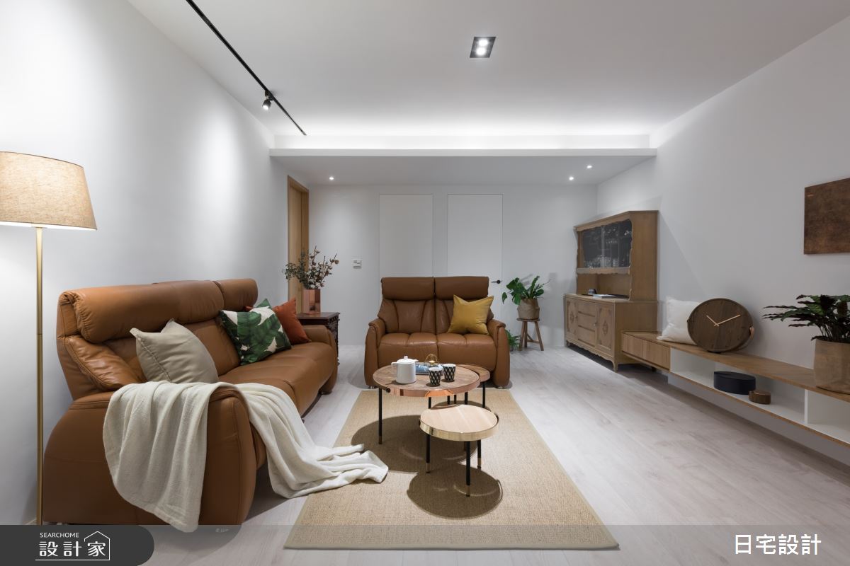 50坪老屋(41~50年)＿北歐風客廳案例圖片＿日宅設計＿日宅_淨之4