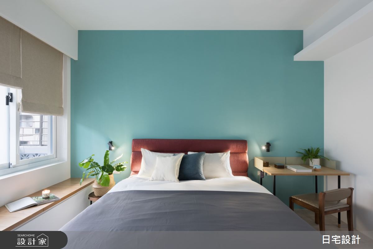 50坪老屋(41~50年)＿北歐風臥室臥榻案例圖片＿日宅設計＿日宅_淨之3458