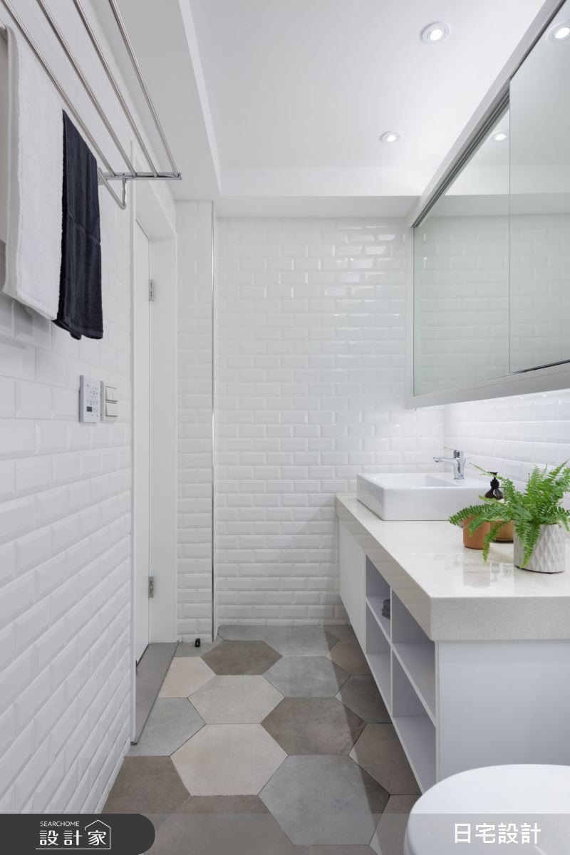 50坪老屋(41~50年)＿北歐風浴室案例圖片＿日宅設計＿日宅_淨之18