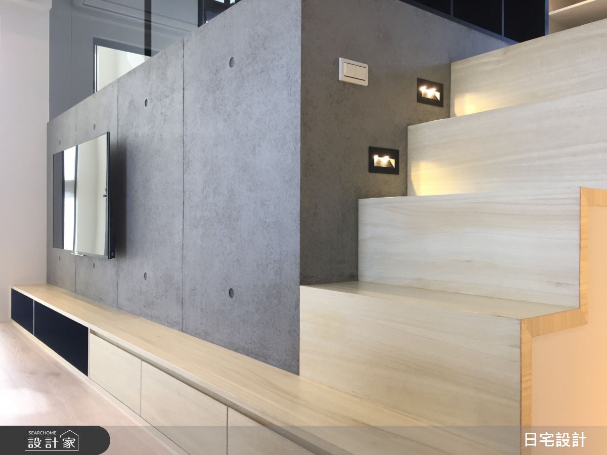 17坪新成屋(5年以下)＿北歐風客廳案例圖片＿日宅設計＿日宅_疊之6