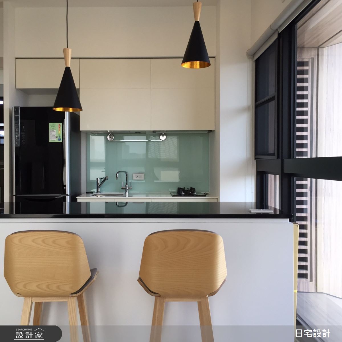 17坪新成屋(5年以下)＿北歐風廚房案例圖片＿日宅設計＿日宅_疊之14