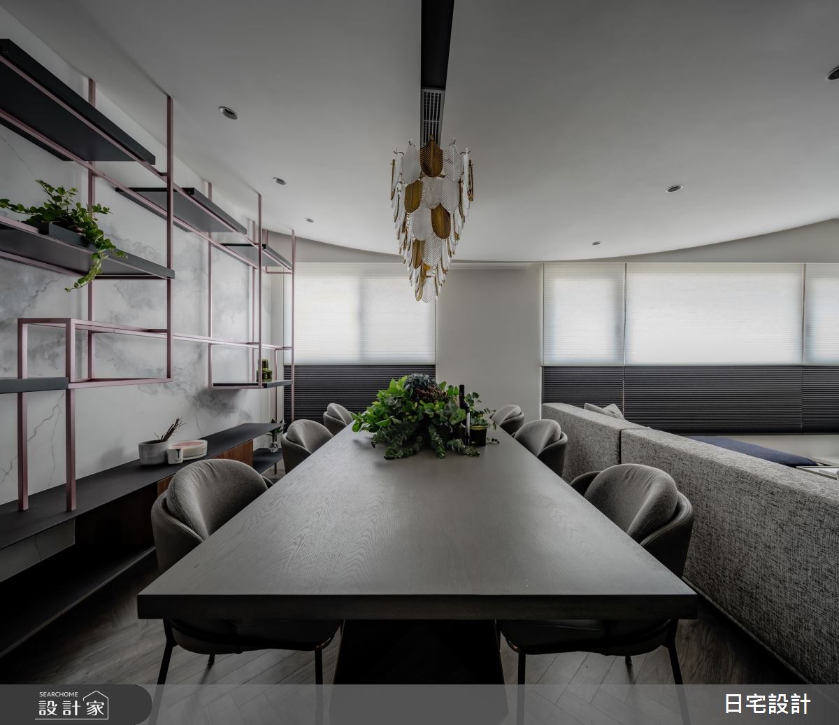 37坪新成屋(5年以下)＿混搭風餐廳案例圖片＿日宅設計＿日宅_聚之8