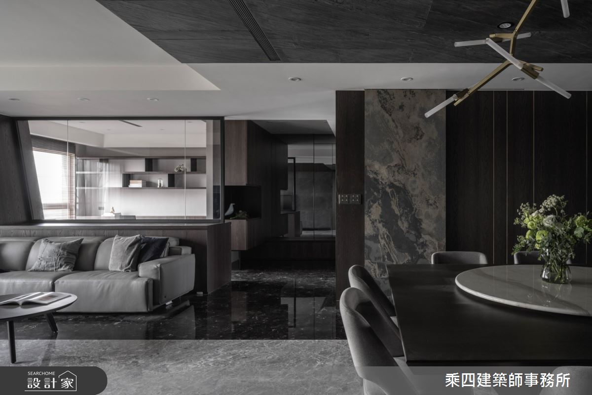 新成屋(5年以下)＿現代風客廳案例圖片＿乘四建築師事務所＿乘四_34之7