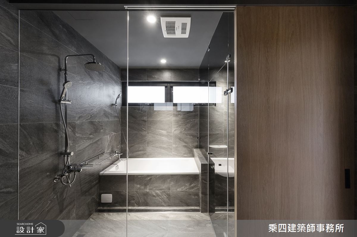 110坪新成屋(5年以下)＿現代風浴室案例圖片＿乘四建築師事務所＿乘四_21之19