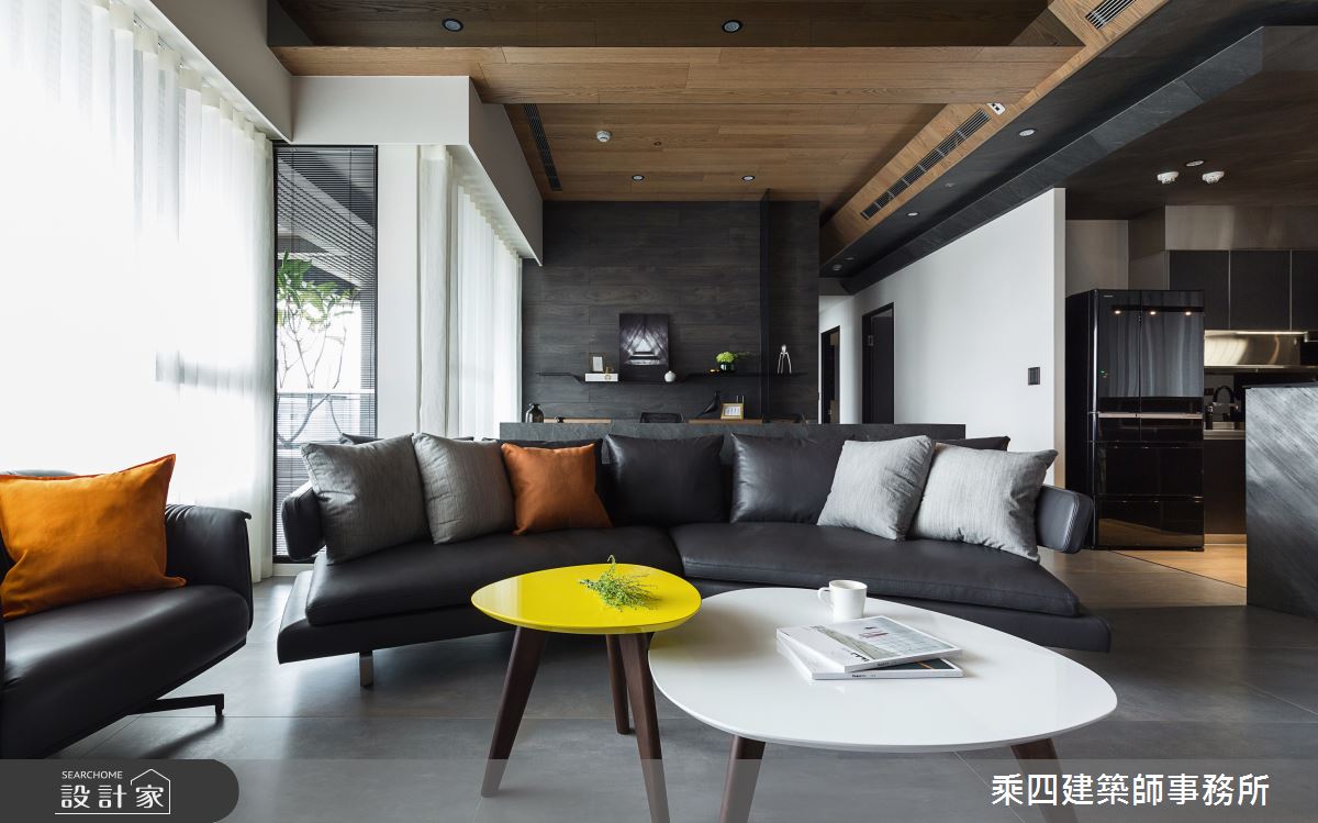 48坪新成屋(5年以下)＿現代風客廳案例圖片＿乘四建築師事務所＿乘四_17之11