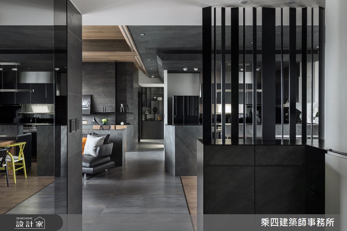 48坪新成屋(5年以下)＿現代風客廳案例圖片＿乘四建築師事務所＿乘四_17之2