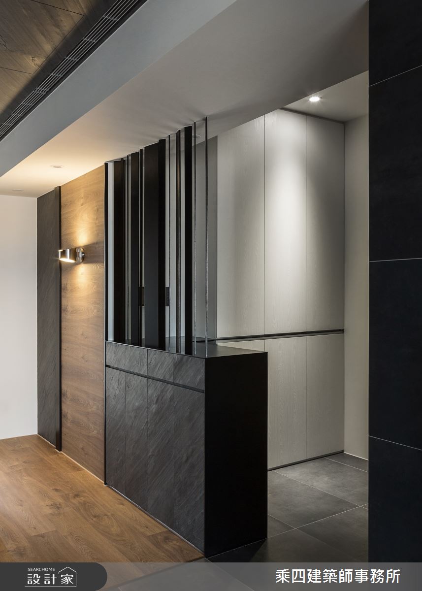 48坪新成屋(5年以下)＿現代風玄關案例圖片＿乘四建築師事務所＿乘四_17之1