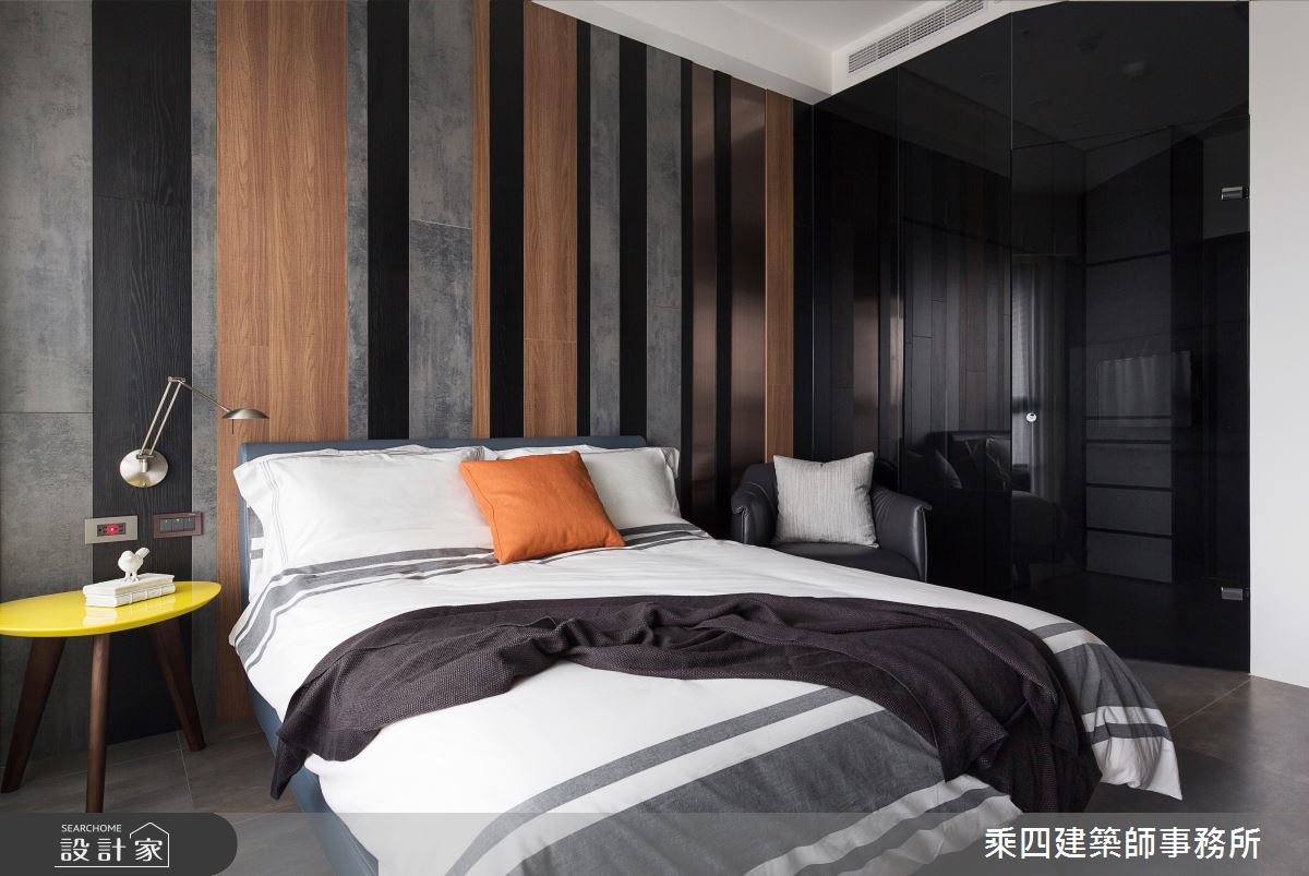 48坪新成屋(5年以下)＿現代風臥室案例圖片＿乘四建築師事務所＿乘四_17之18