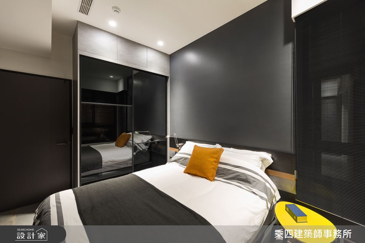 48坪新成屋(5年以下)＿現代風臥室案例圖片＿乘四建築師事務所＿乘四_17之21