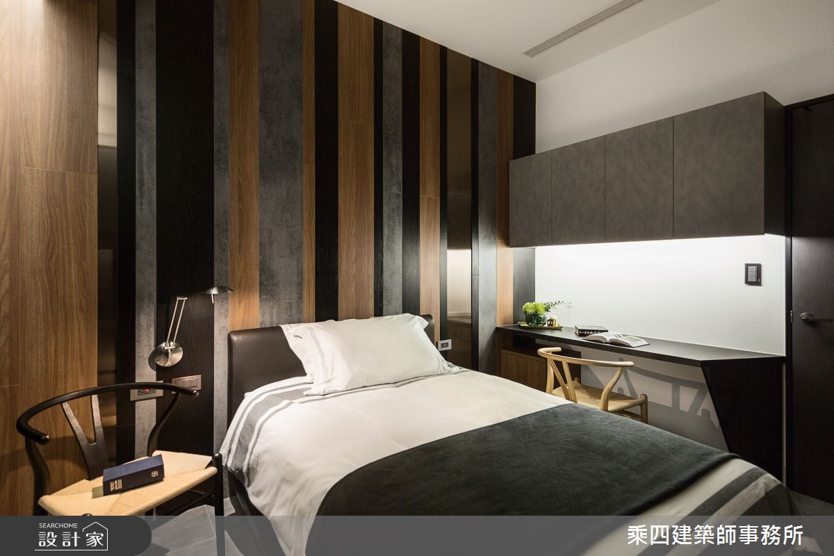48坪新成屋(5年以下)＿現代風臥室案例圖片＿乘四建築師事務所＿乘四_17之22