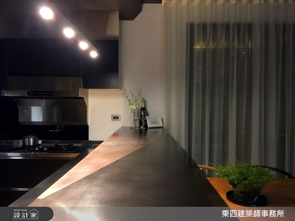 48坪新成屋(5年以下)＿現代風吧檯案例圖片＿乘四建築師事務所＿乘四_17之16
