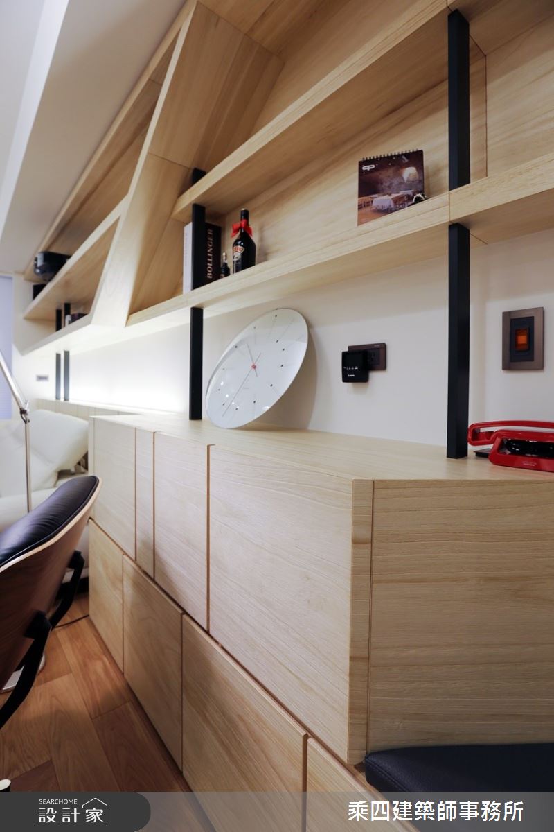 55坪中古屋(5~15年)＿現代風客廳案例圖片＿乘四建築師事務所＿乘四_06之4