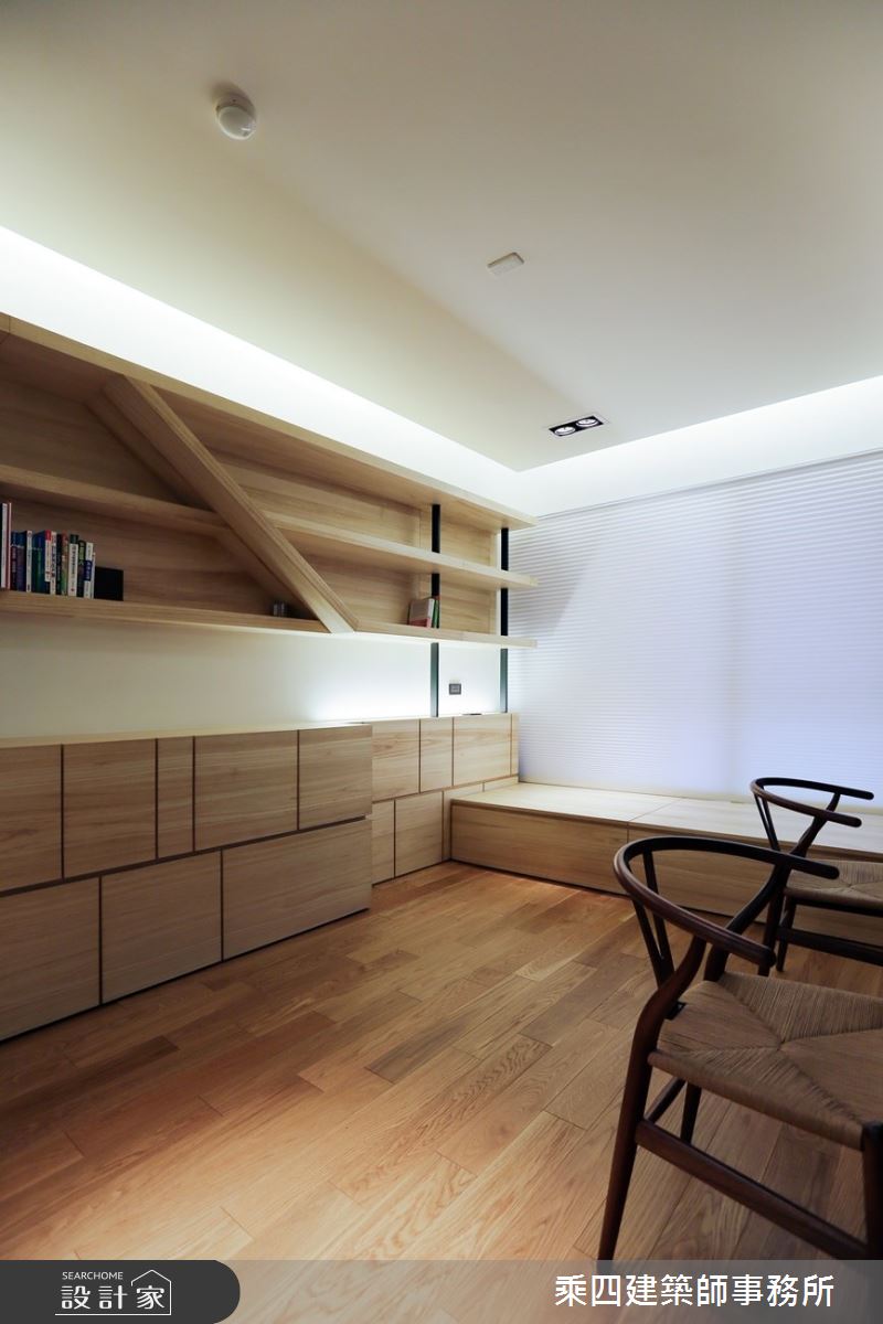 55坪中古屋(5~15年)＿現代風書房案例圖片＿乘四建築師事務所＿乘四_06之10