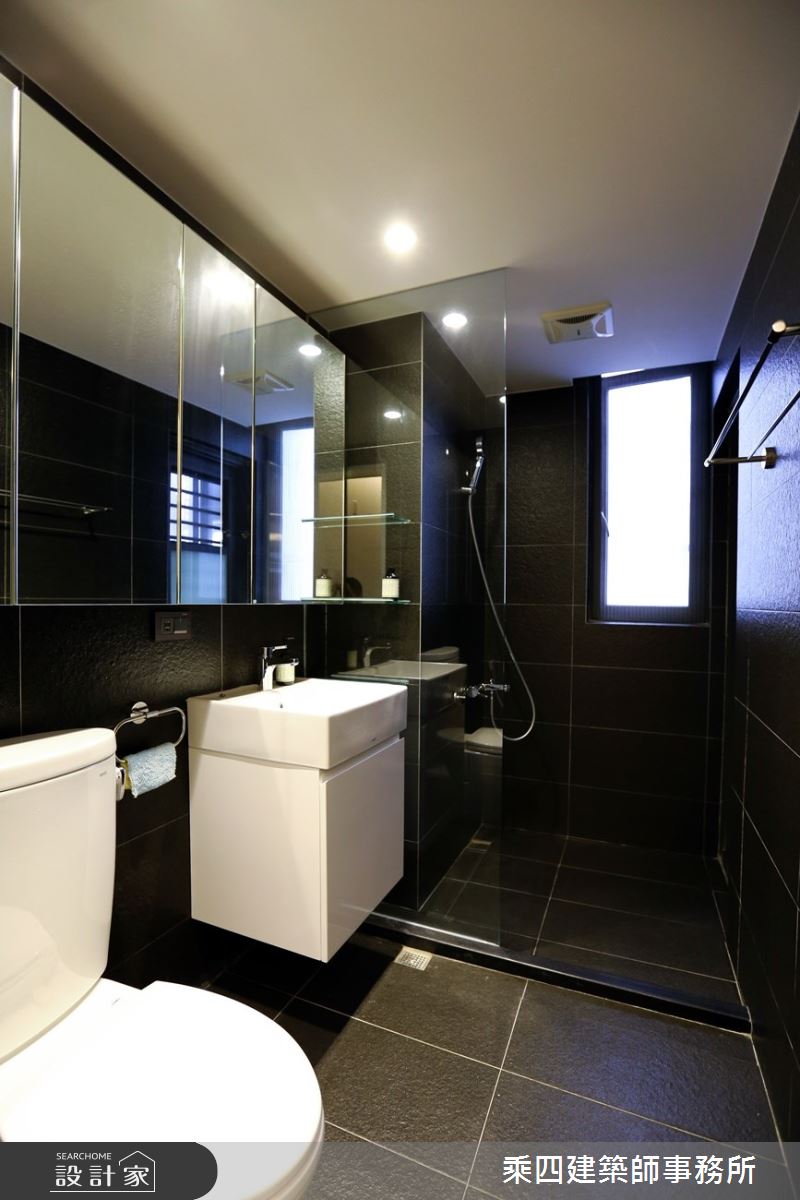 55坪中古屋(5~15年)＿現代風浴室案例圖片＿乘四建築師事務所＿乘四_06之15