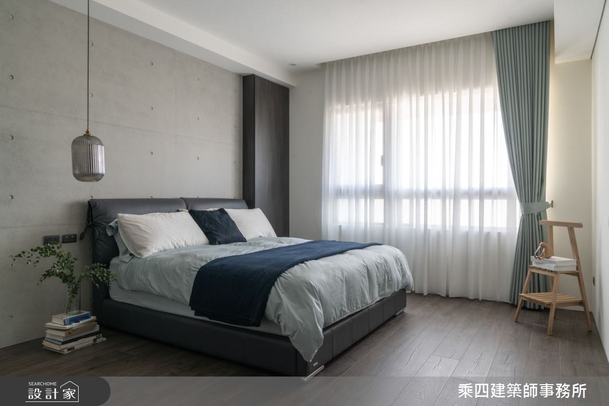 62坪新成屋(5年以下)＿現代風臥室案例圖片＿乘四建築師事務所＿乘四_40之16