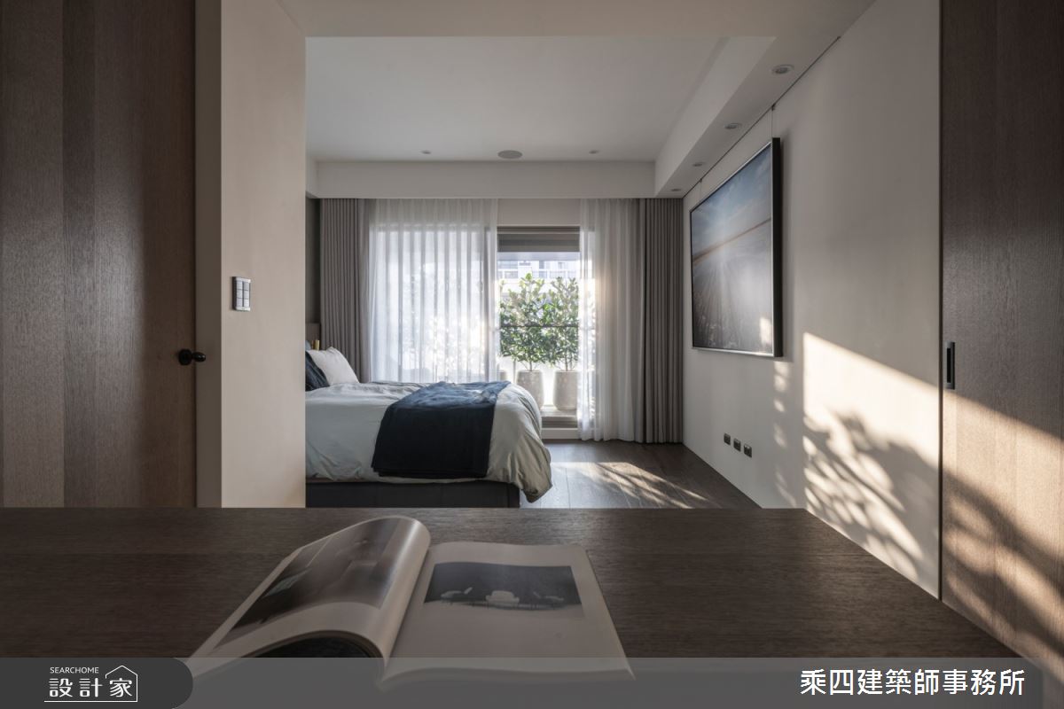 62坪新成屋(5年以下)＿現代風臥室案例圖片＿乘四建築師事務所＿乘四_40之17