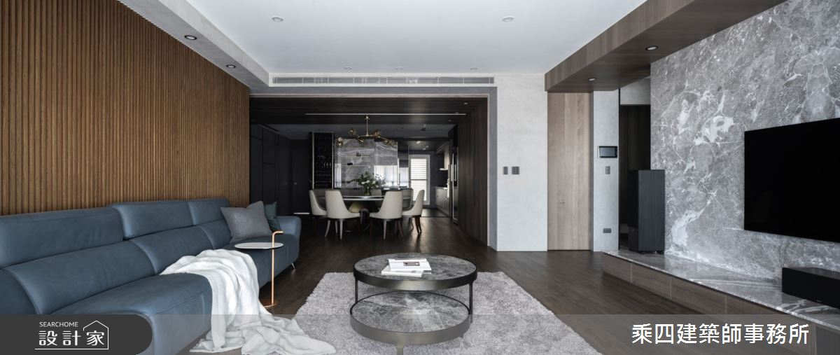 62坪新成屋(5年以下)＿現代風客廳案例圖片＿乘四建築師事務所＿乘四_40之7